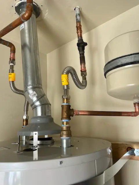 Water heater installation and plumbing repair in Newton